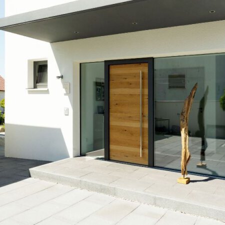 Haustüren mit einer Holzoberfläche - von STIX
